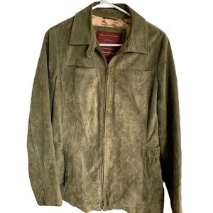 Eddie Bauer | Jackets & Coats | Eddie Bauer Brown Suede Leather